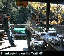 Thanksgiving on the Trail in Fahnestock, NY